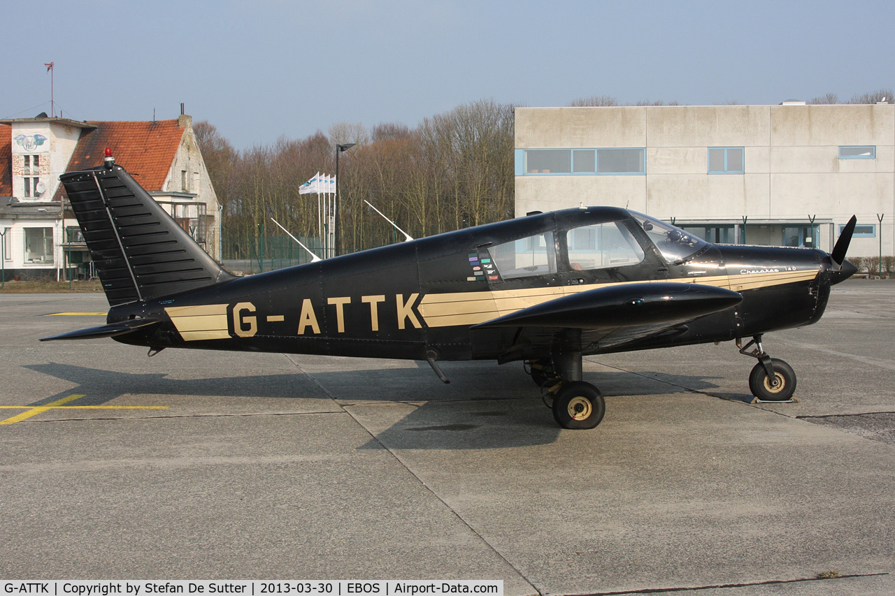 G-ATTK, 1966 Piper PA-28-140 Cherokee C/N 28-21959, Apron 3.