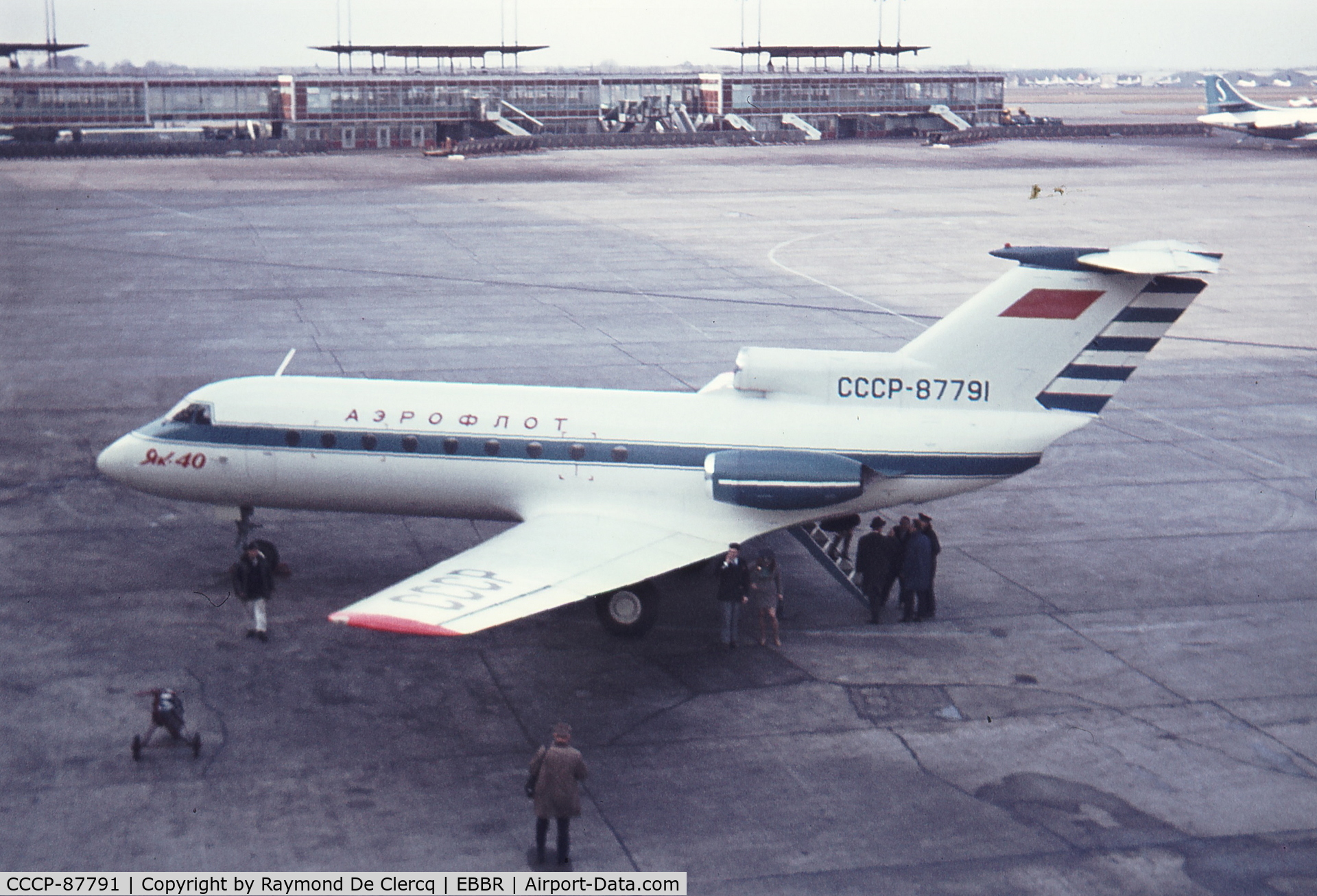 CCCP-87791, Yakovlev Yak-40 C/N 9920203, March 1970