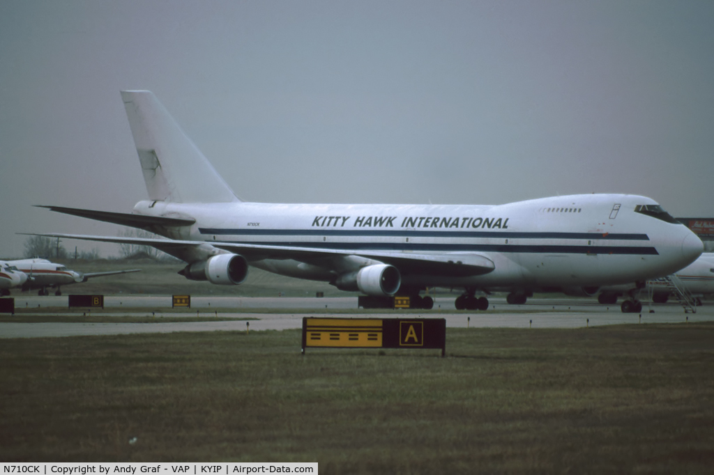 N710CK, 1975 Boeing 747-2B4B C/N 21097, Kitty Hawk 747-200