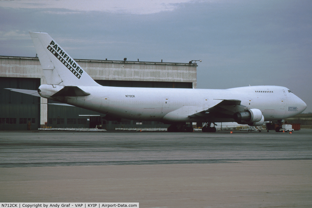 N712CK, 1975 Boeing 747-2B4B C/N 21098, Kitty Hawk 747-200