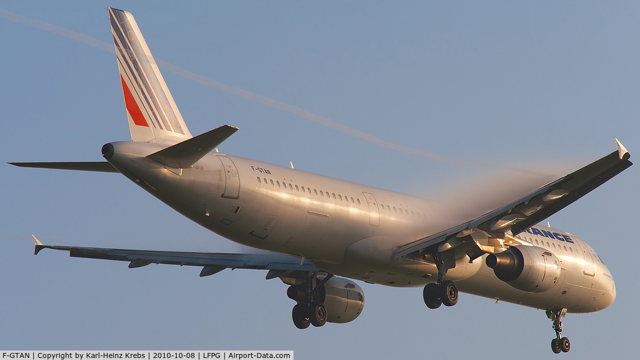 F-GTAN, 2007 Airbus A321-211 C/N 3051, Air France