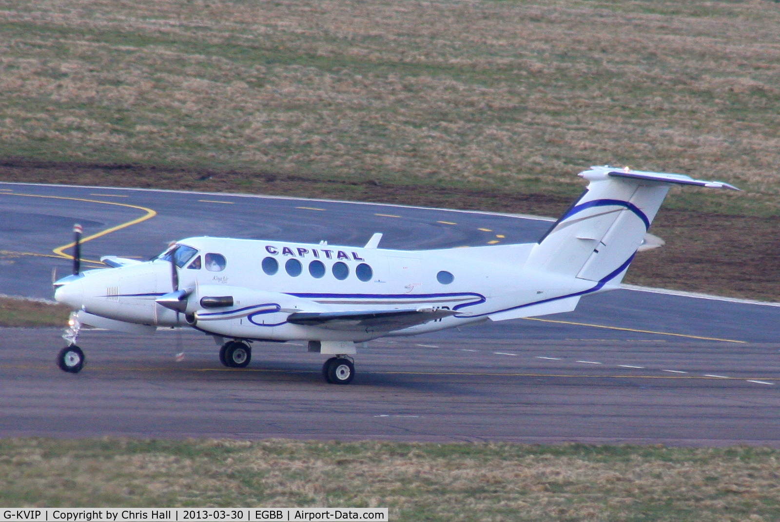 G-KVIP, 1979 Beech 200 Super King Air C/N BB-487, Capital Air Charter