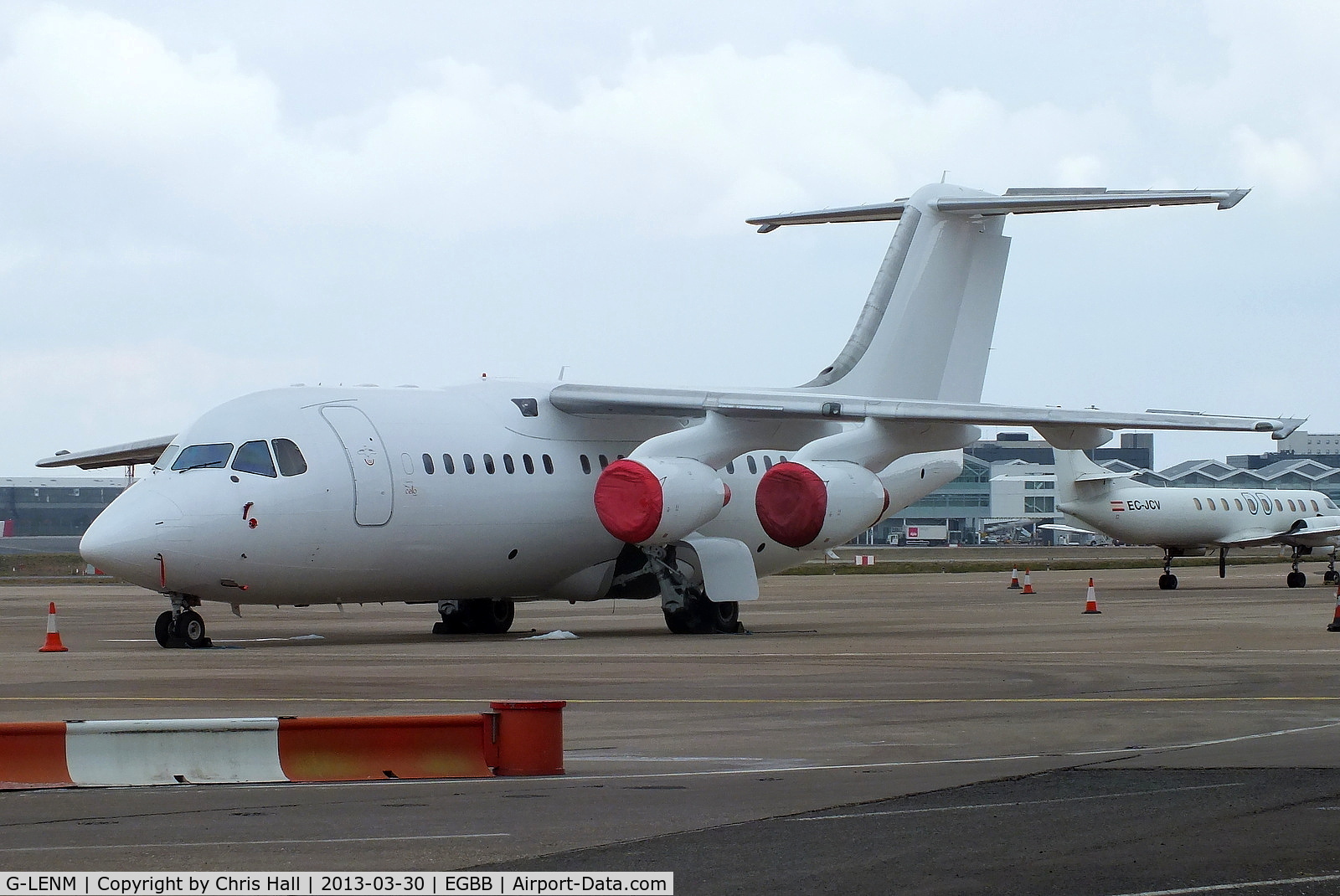 G-LENM, 1995 British Aerospace Avro 146-RJ85 C/N E.2273, latest aircraft for Cello Aviation