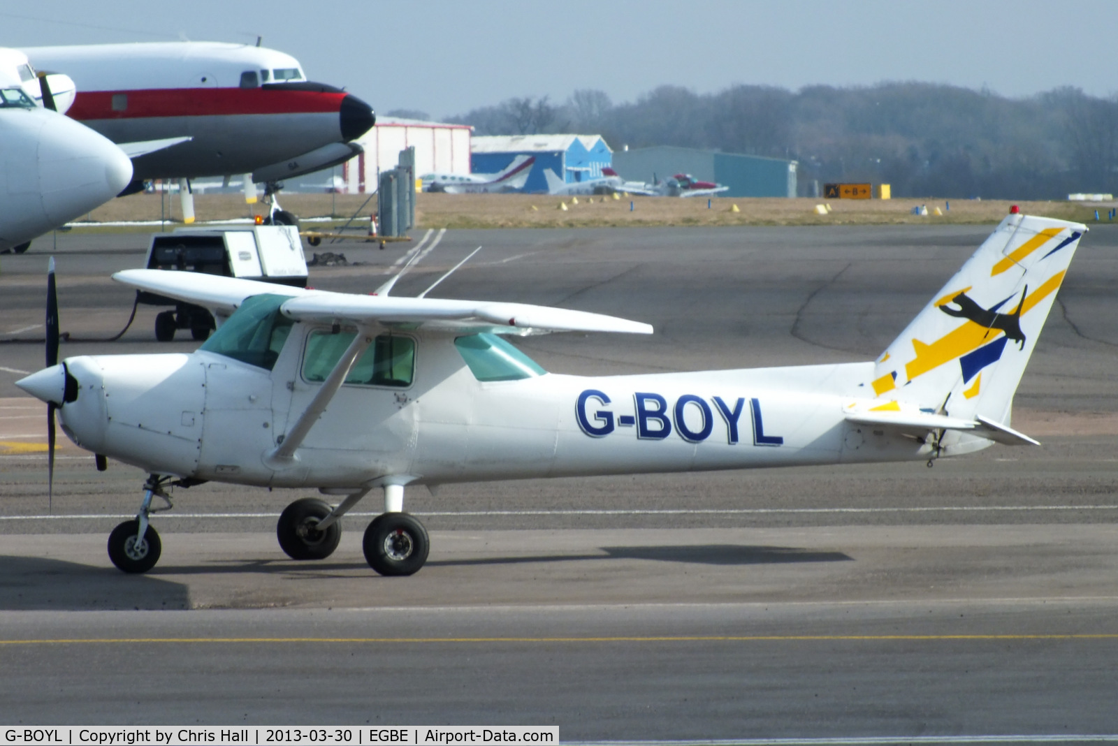 G-BOYL, 1980 Cessna 152 C/N 152-84379, Redhill Air Services
