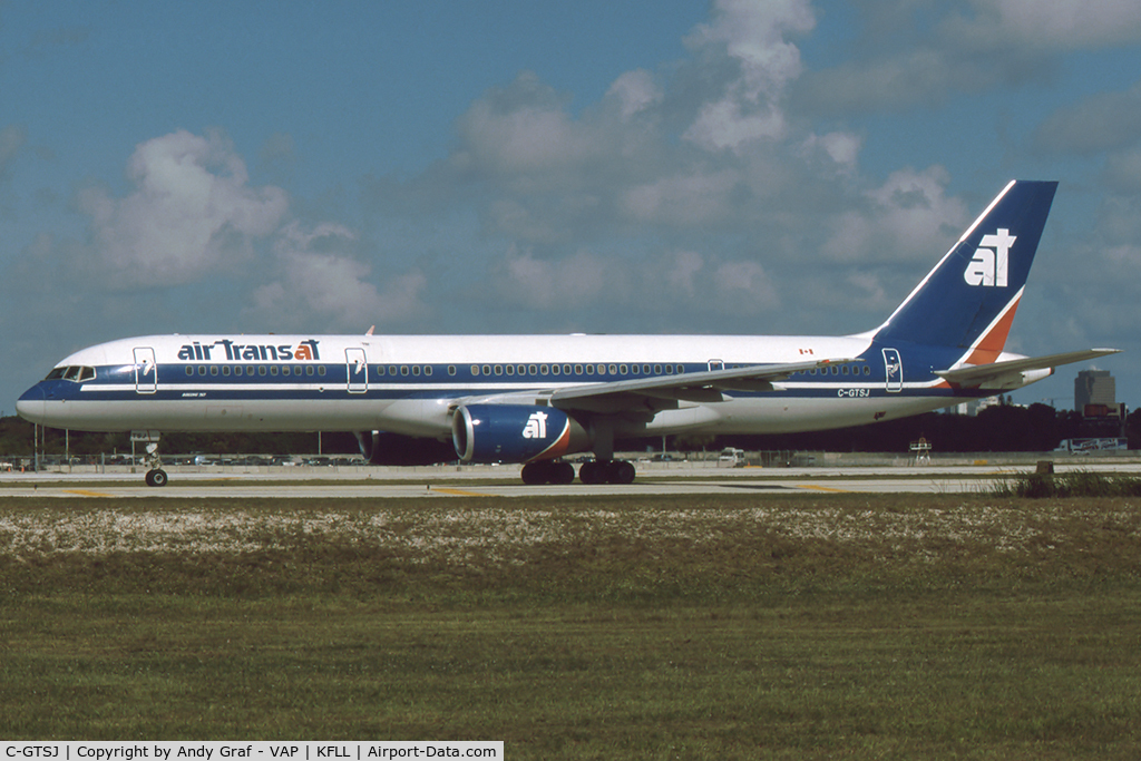 C-GTSJ, 1990 Boeing 757-236 C/N 24772, Air Transat 757-200