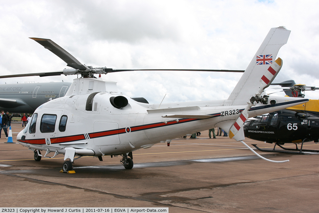 ZR323, 2006 Agusta A-109E Power C/N 11665, 32(TR) Squadron RAF. RIAT 2011.