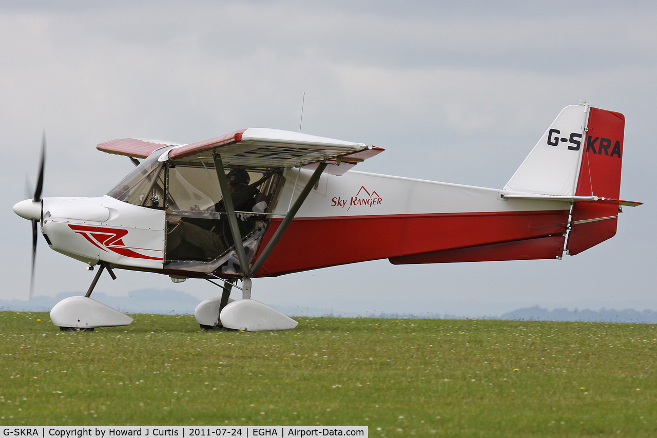 G-SKRA, 2005 Best Off Skyranger 912(2) C/N BMAA/HB/458, Privately owned.