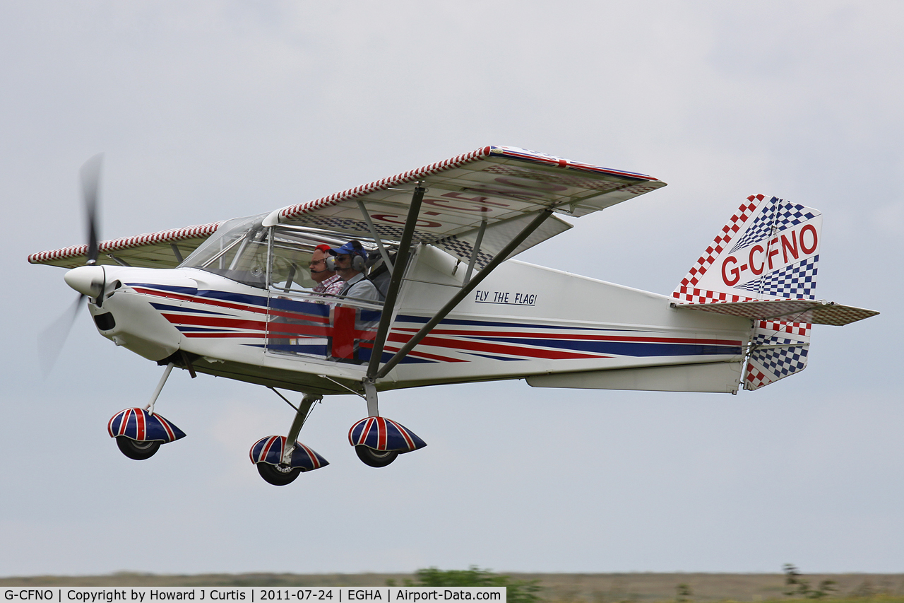 G-CFNO, 2008 Skyranger Swift 912S(1) C/N BMAA/HB/566, Privately owned.