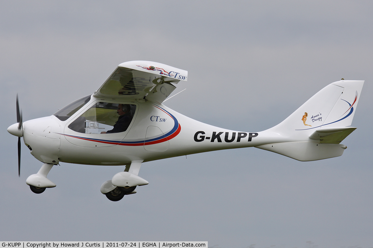 G-KUPP, 2006 Flight Design CTSW C/N 8227, Privately owned.