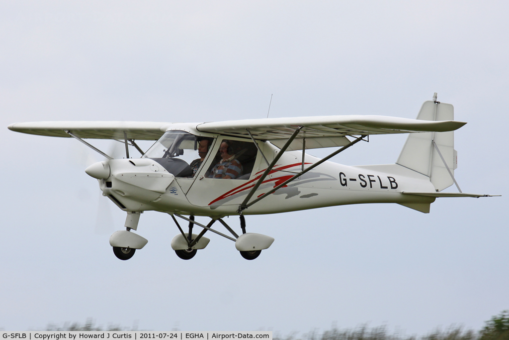 G-SFLB, 2007 Comco Ikarus C42 FB80 C/N 0709-6914, Privately owned.