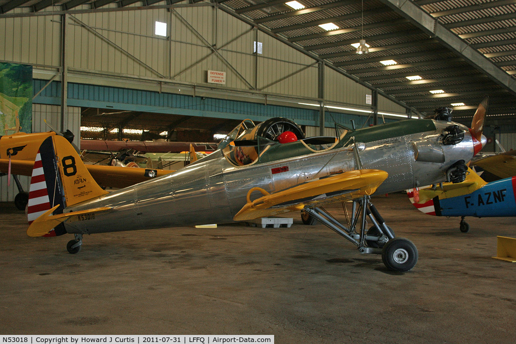 N53018, 1941 Ryan Aeronautical ST3KR C/N 1164, Privately owned.