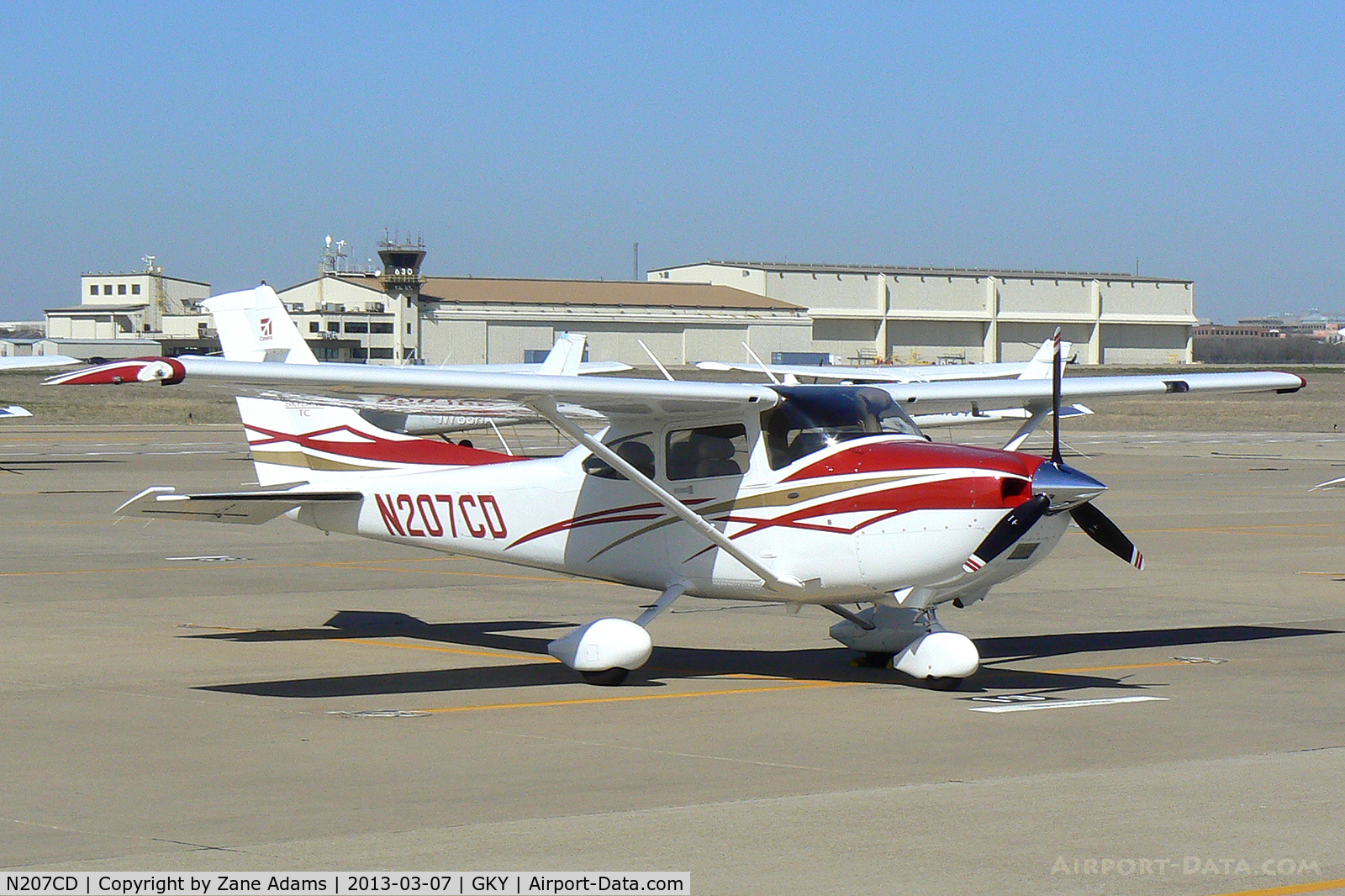 N207CD, 2007 Cessna T182T Turbo Skylane C/N T18208791, At Arlington Municipal Airport