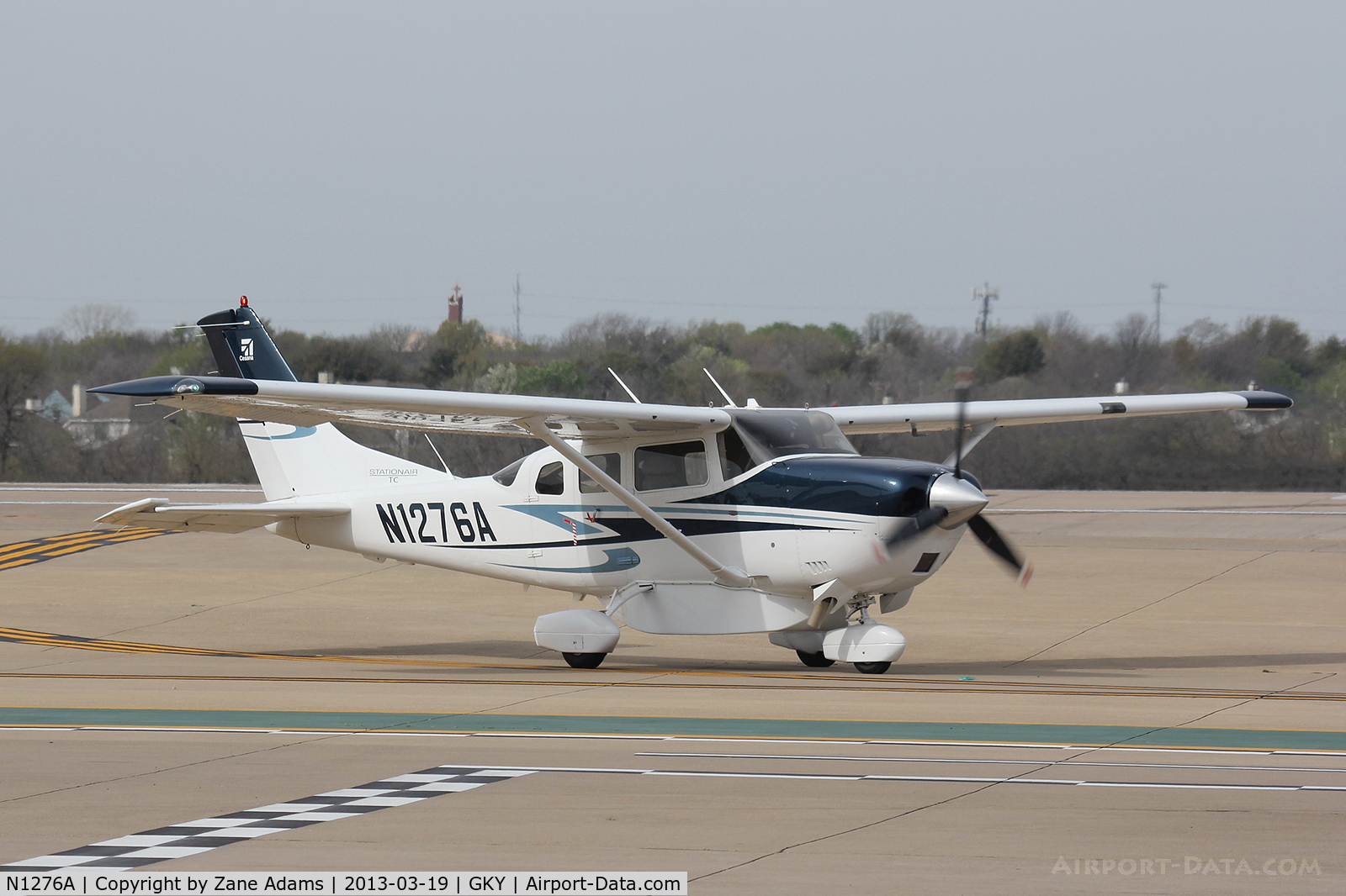 N1276A, 2007 Cessna T206H Turbo Stationair C/N T20608794, At Arlington Municipal Airport