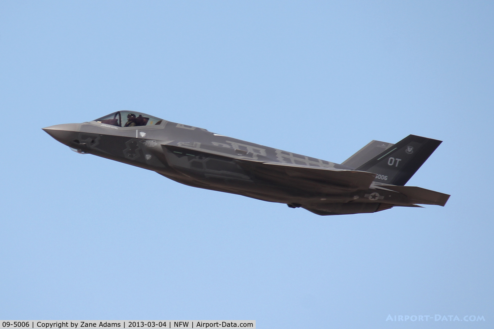 09-5006, 2012 Lockheed Martin F-35A Lightning II C/N AF-19, F-35A departing NAS Fort Worth on it's delivery flight to Edwards AFB