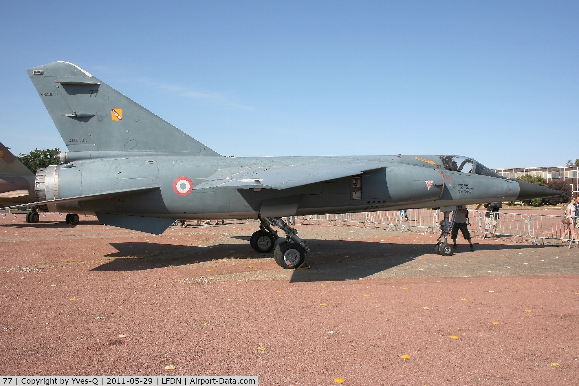77, Dassault Mirage F.1C C/N 77, Dassault Mirage F1-C, Rochefort-St Agnant AB 721 (LFDN-RCO)