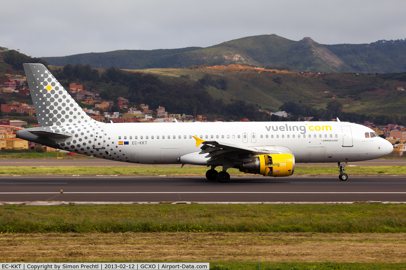 EC-KKT, 2007 Airbus A320-214 C/N 3293, EC-KKT @ Tenerife Norte Airport