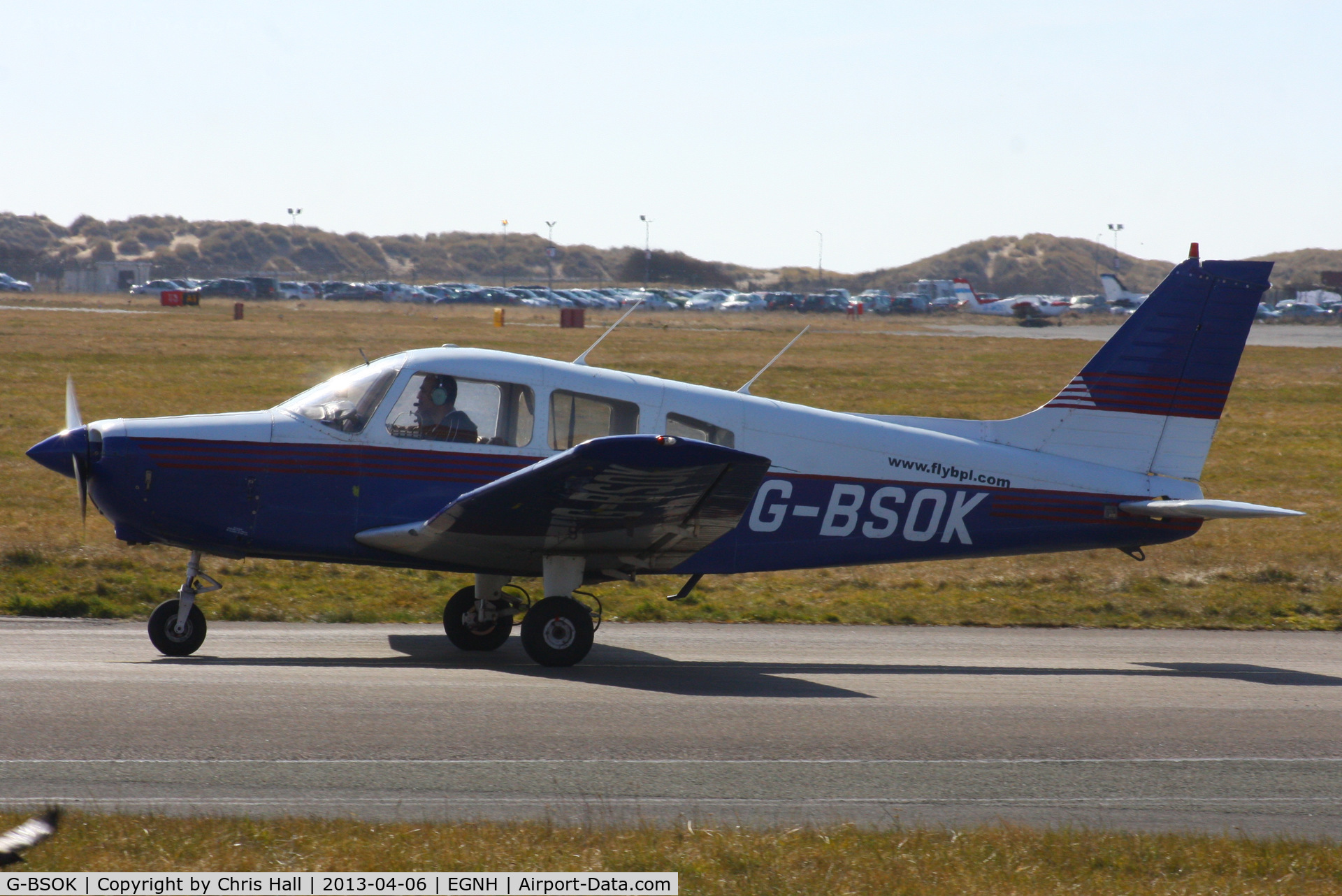 G-BSOK, 1977 Piper PA-28-161 Warrior ll C/N 28-7816191, privately owned