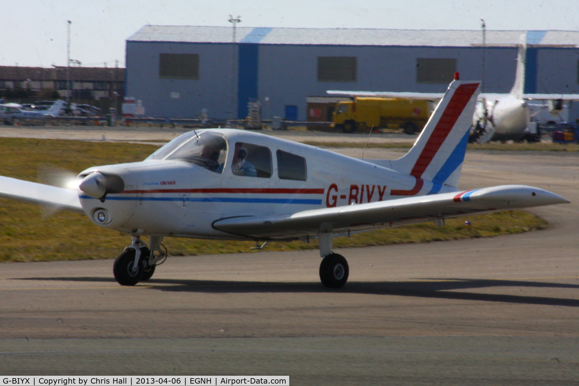 G-BIYX, 1975 Piper PA-28-140 Cherokee Cruiser C/N 28-7625064, privately owned