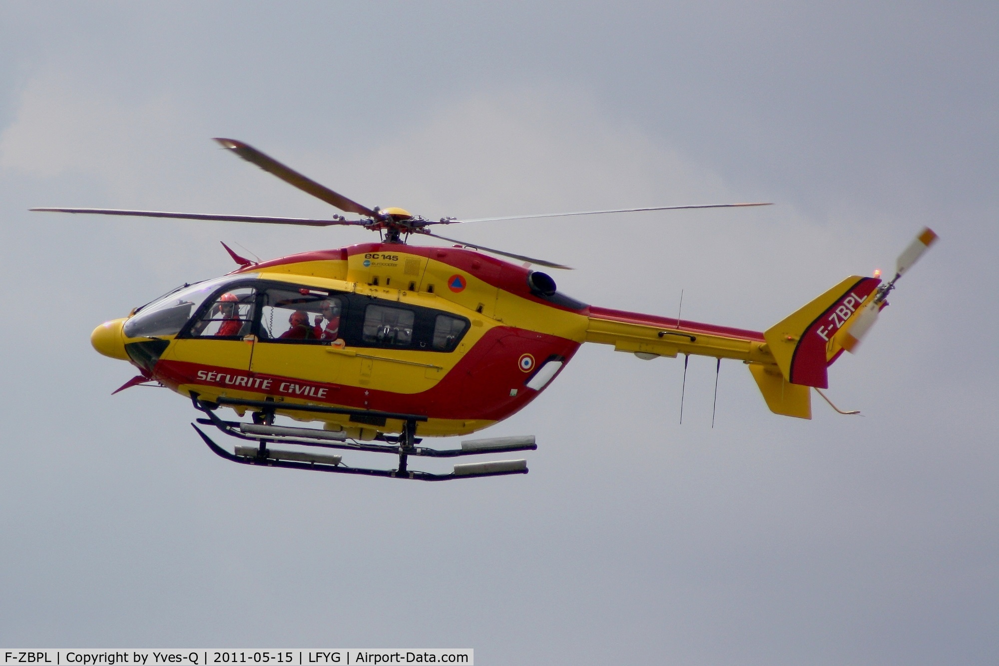 F-ZBPL, Eurocopter-Kawasaki EC-145 (BK-117C-2) C/N 9021, Eurocopter-Kawasaki EC-145 (BK-117C-2), Cambrai-Niergnies Airfield (LFYG)
