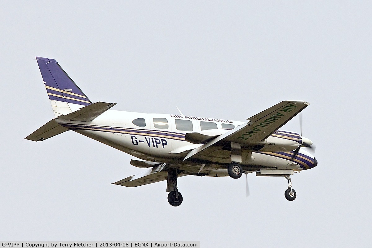 G-VIPP, 1979 Piper PA-31-350 Navajo Chieftain Chieftain C/N 31-7952244, Air Ambulance 1979 Piper PA-31-350, c/n: 31-7952244