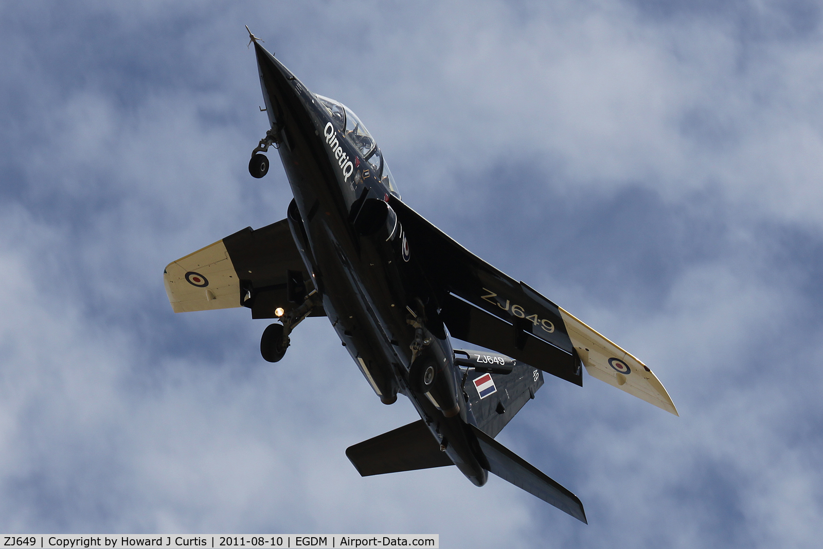 ZJ649, Dassault-Dornier Alpha Jet A C/N 0173, Operated by QinetiQ.