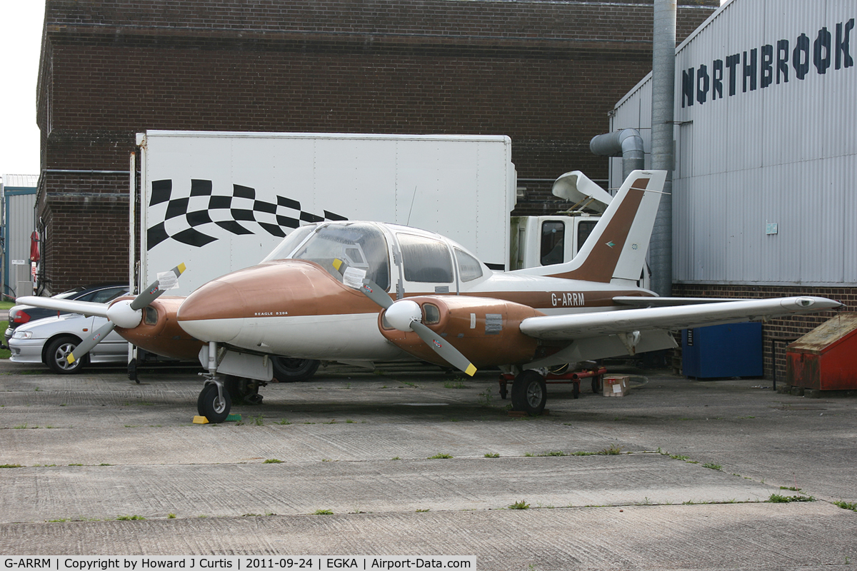 G-ARRM, 1961 Beagle B-206X C/N B001, The prototype Beagle 206, now preserved at Farnborough. [Not a Basset.]
