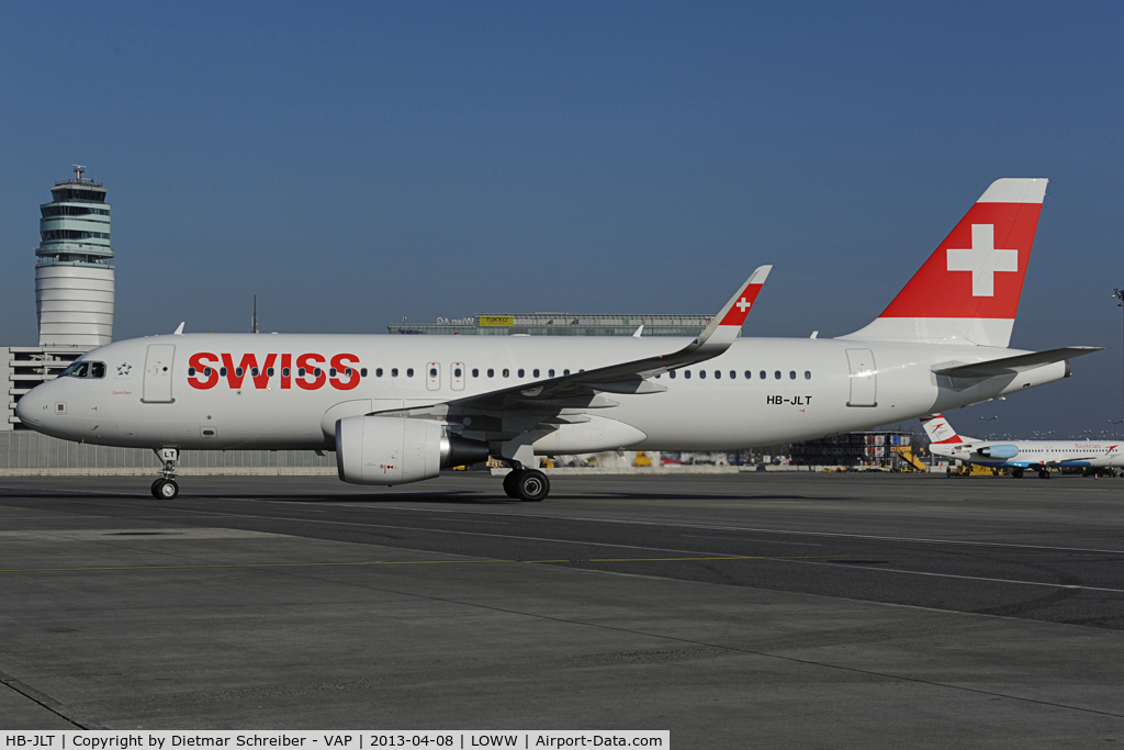 HB-JLT, 2013 Airbus A320-214 C/N 5518, Swiss A320