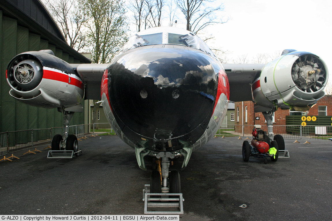 G-ALZO, 1950 Airspeed AS57 Ambassador 2 C/N 5226, Being restored here.