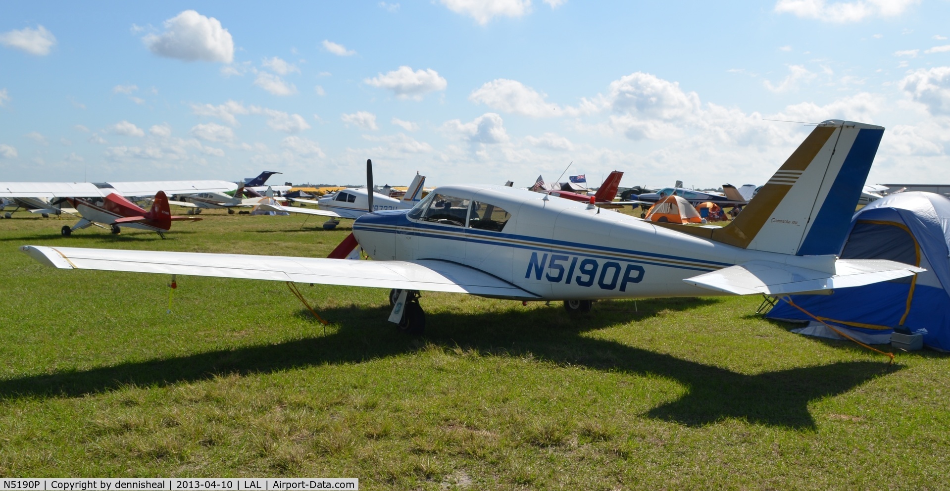 N5190P, 1958 Piper PA-24 C/N 24-186, 1958 PIPER PA-24 AT SUN N FUN