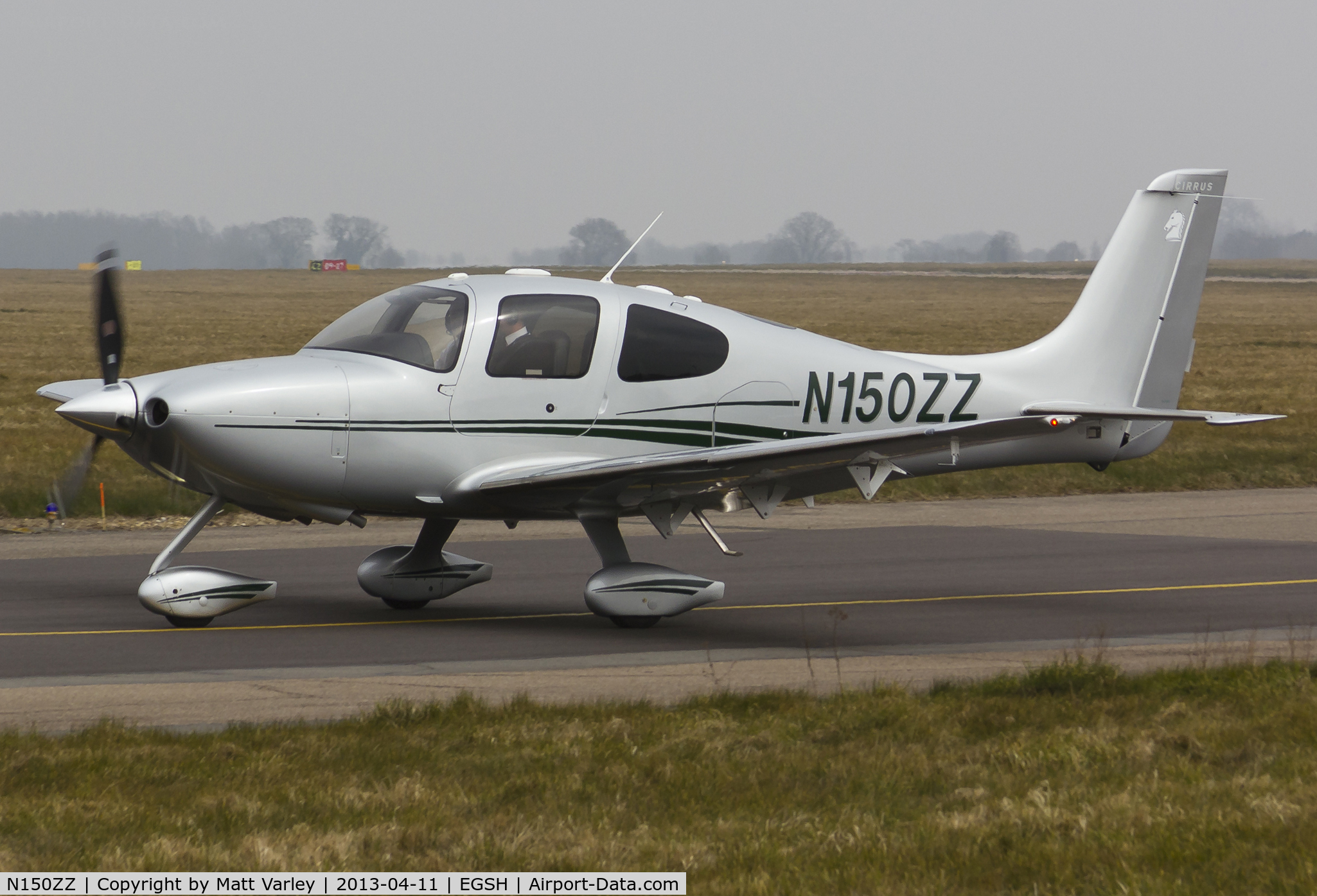 N150ZZ, 2007 Cirrus SR22 C/N 2609, Arriving at SaxonAir.