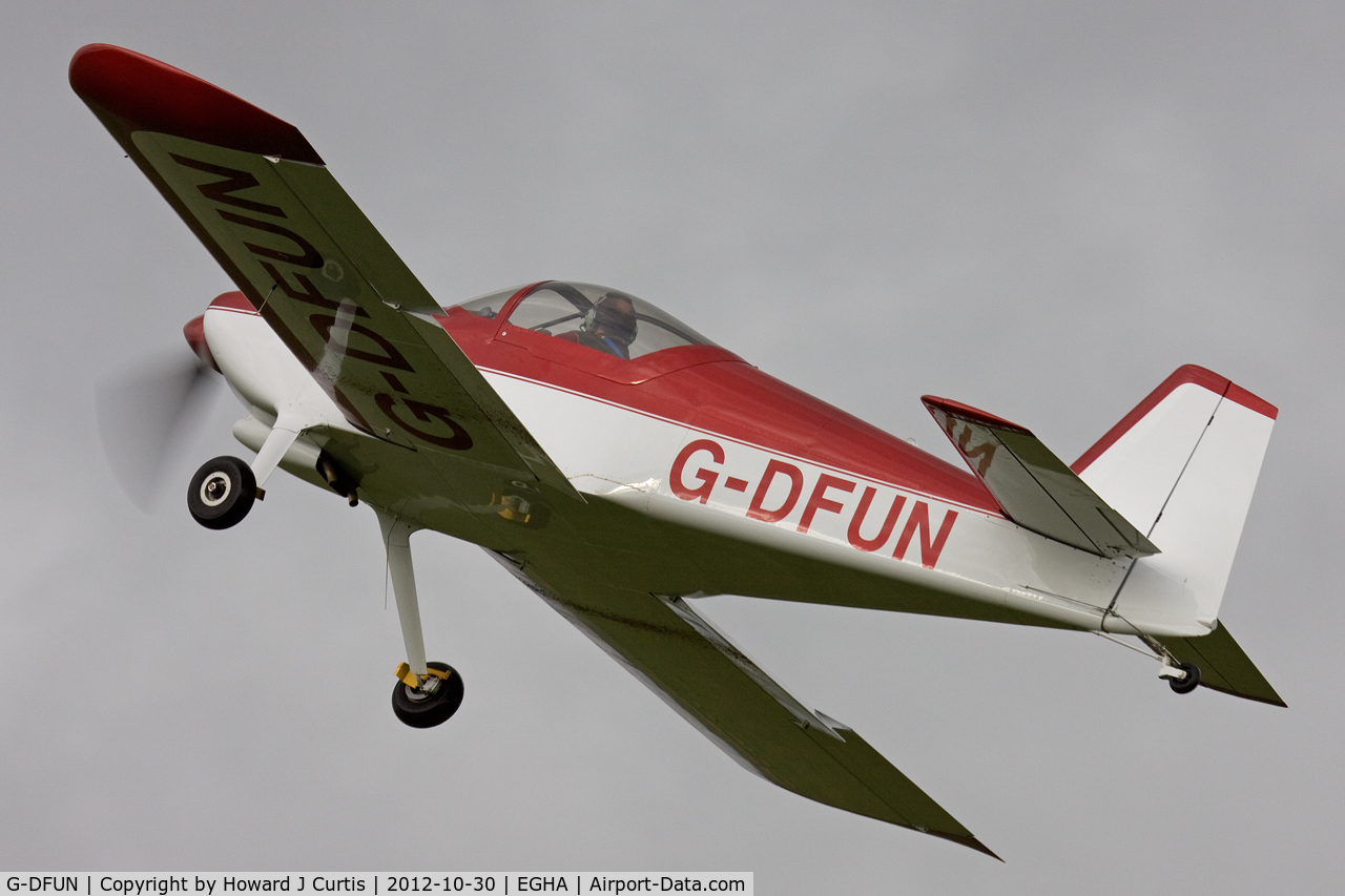 G-DFUN, 2006 Vans RV-6 C/N PFA 181A-13191, Privately owned.