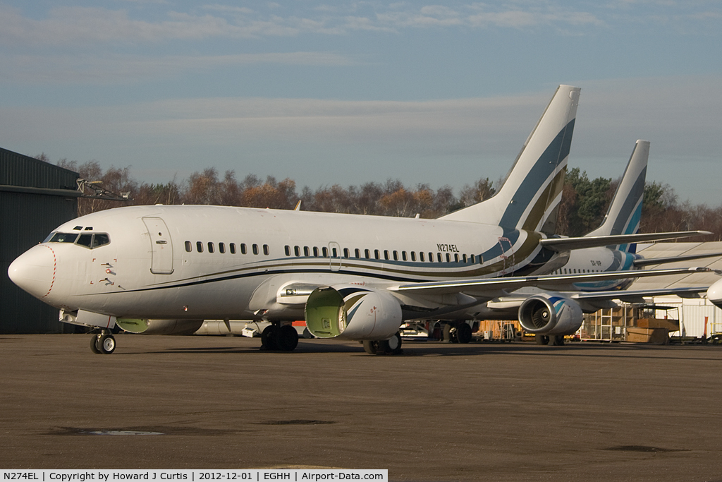 N274EL, 1991 Boeing 737-505 C/N 24274, Ex EI-EPL. European Aviation.