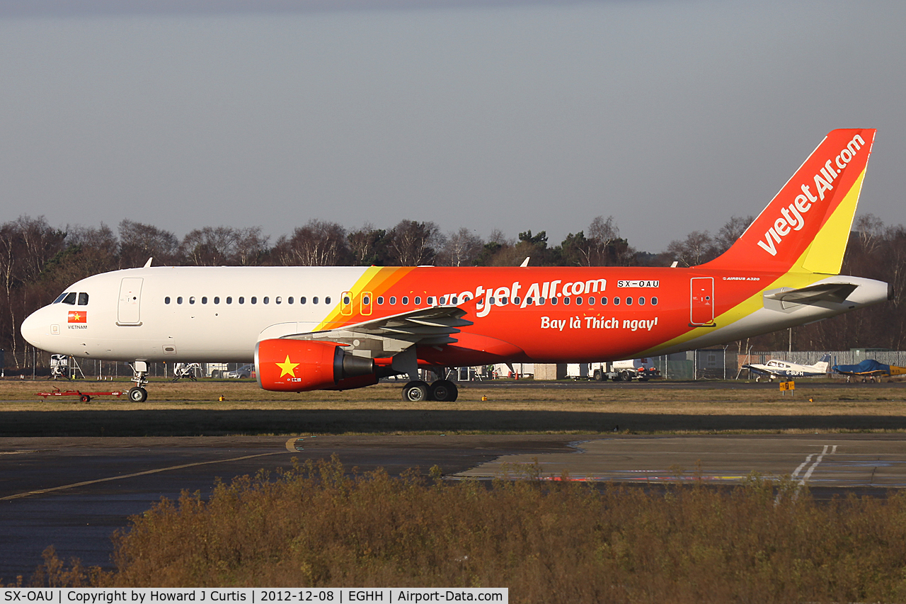 SX-OAU, 2010 Airbus A320-232 C/N 4193, Rolled out from the paint shop in Vietjet Air colours. Became VN-A699.