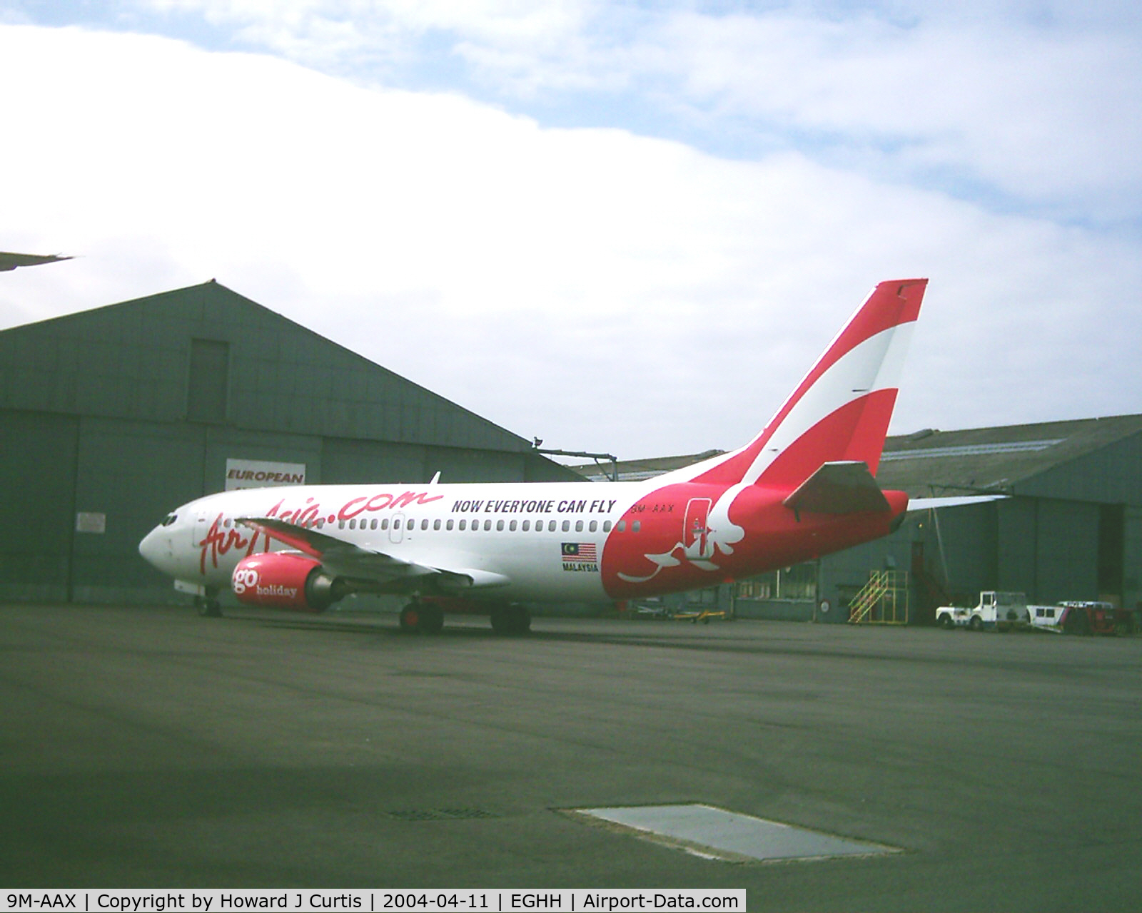 9M-AAX, 1990 Boeing 737-3Y0 C/N 24547, Air Asia, ex G-IGOE.