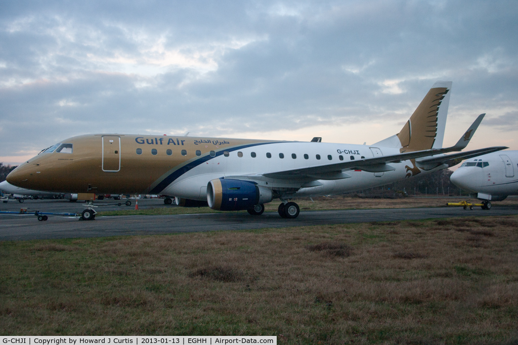 G-CHJI, 2009 Embraer 170LR (ERJ-170-100LR) C/N 17000278, Ex Gulf Air.