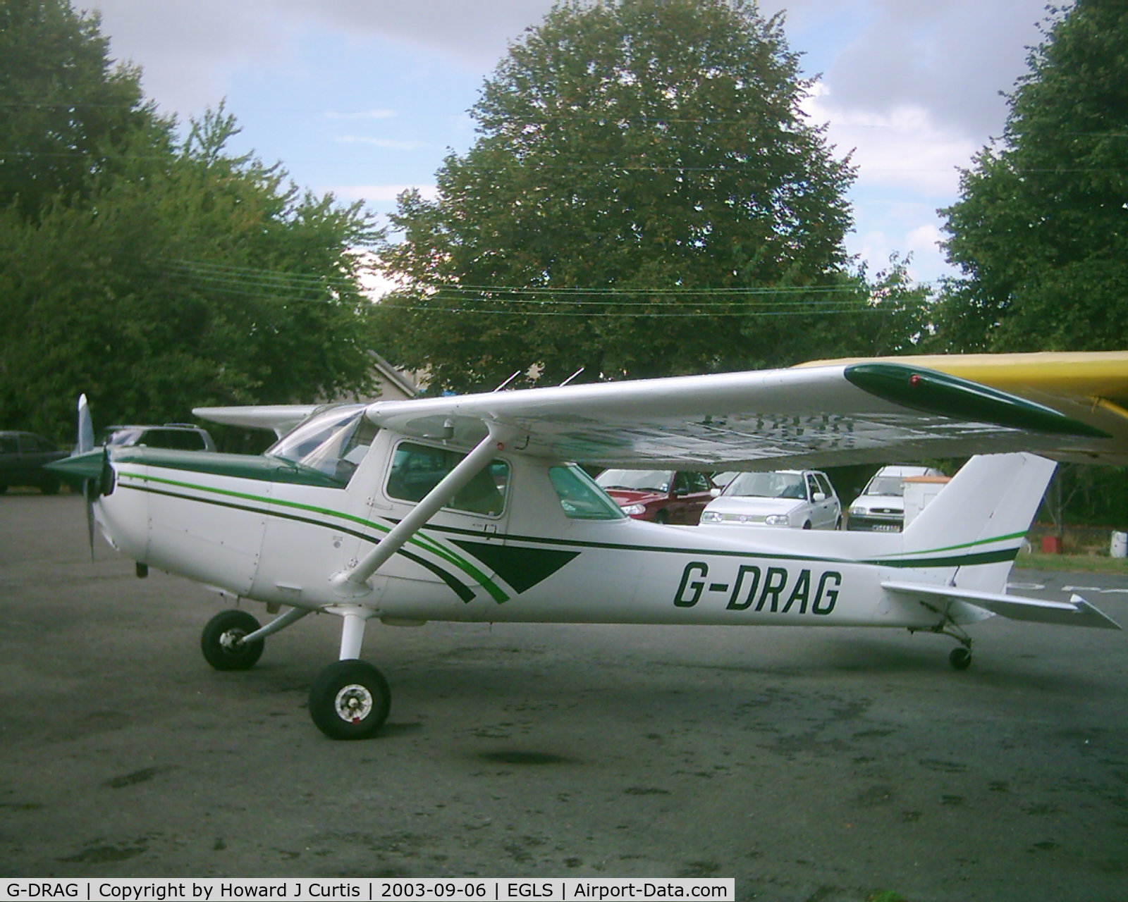 G-DRAG, 1980 Cessna 152 C/N 152-83188, Privately owned.