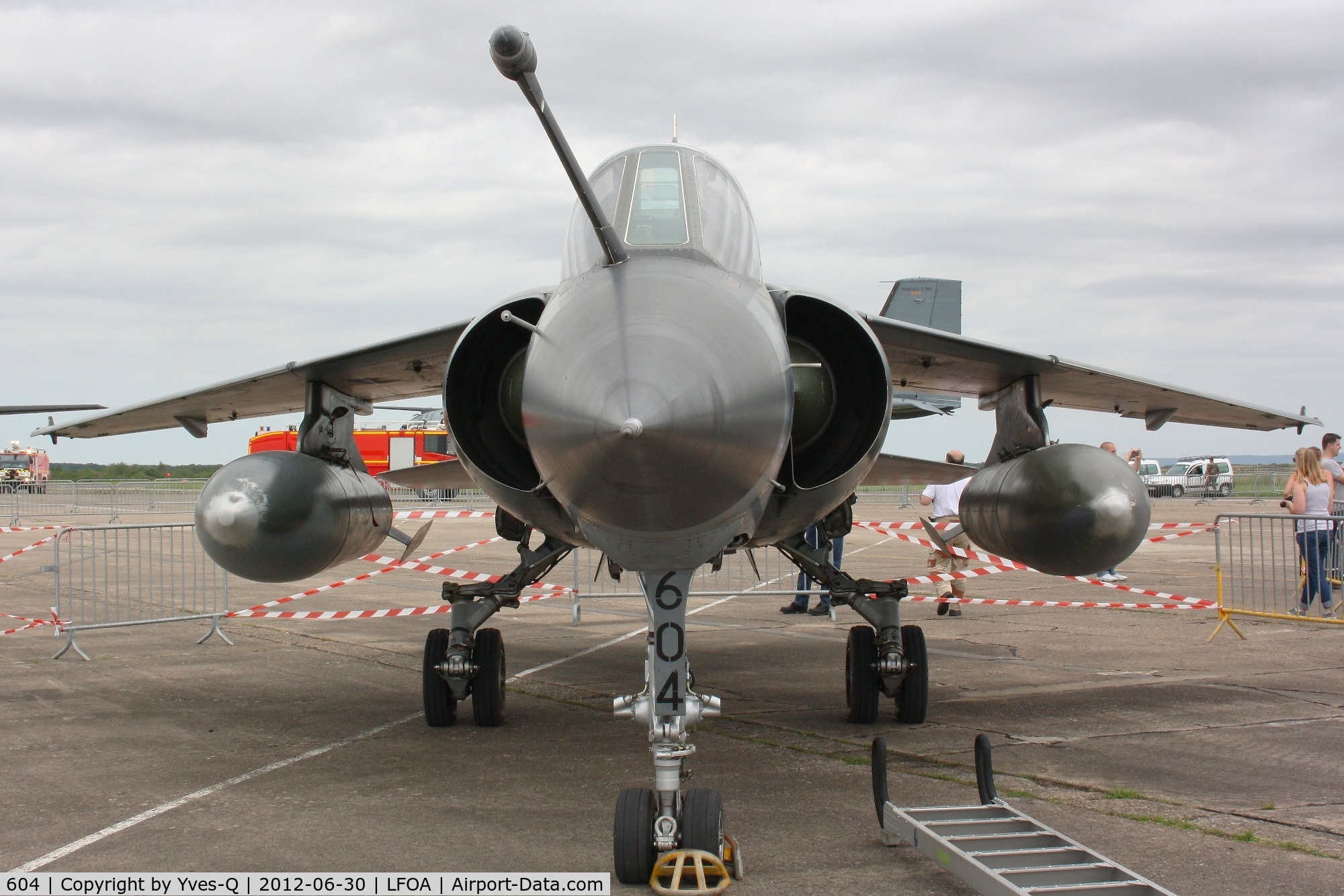 604, Dassault Mirage F.1CR C/N 604, French Air Force Dassault Mirage F1CR, Avord Air Base 702 (LFOA)