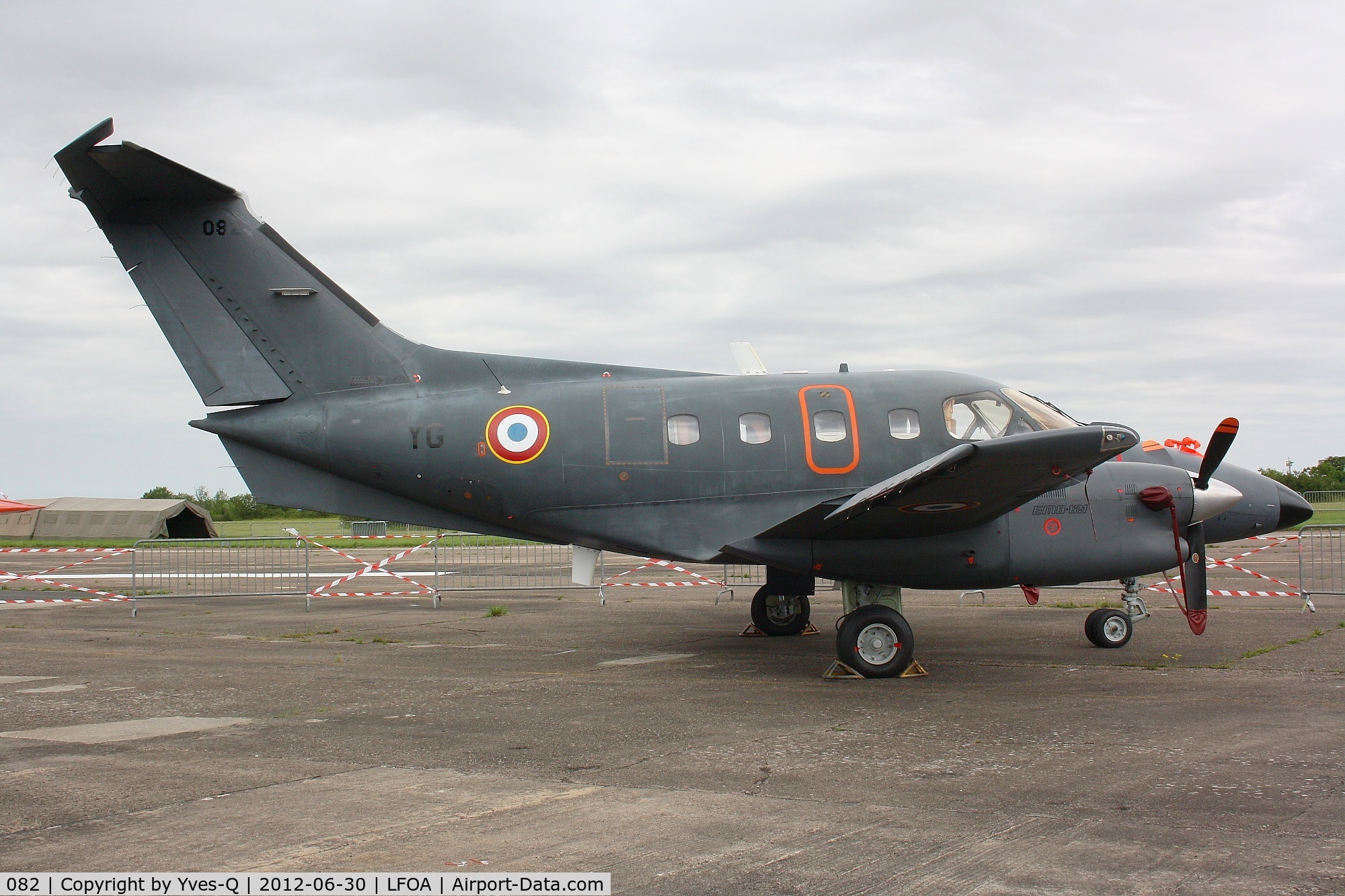 082, 1983 Embraer EMB-121AA Xingu C/N 121082, Embraer EMB-121AA Xingu, Avord Air Base 702 (LFOA)