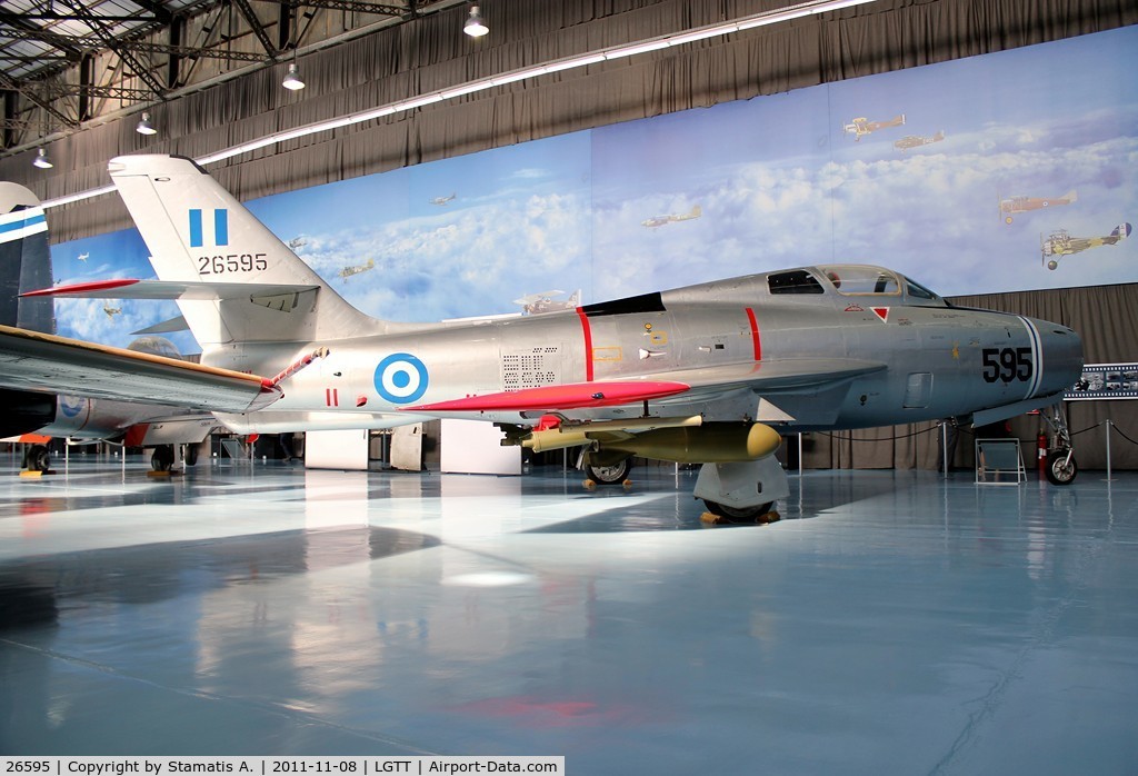 26595, Republic F-84F Thunderstreak C/N 52-6595, HAF Museum