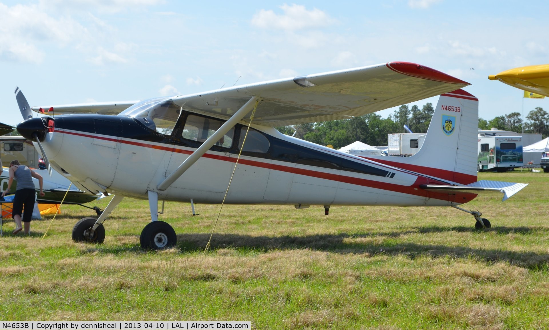 N4653B, 1955 Cessna 180 C/N 31551, 1955 CESSNA 180 AT 2013 SUN N FUN