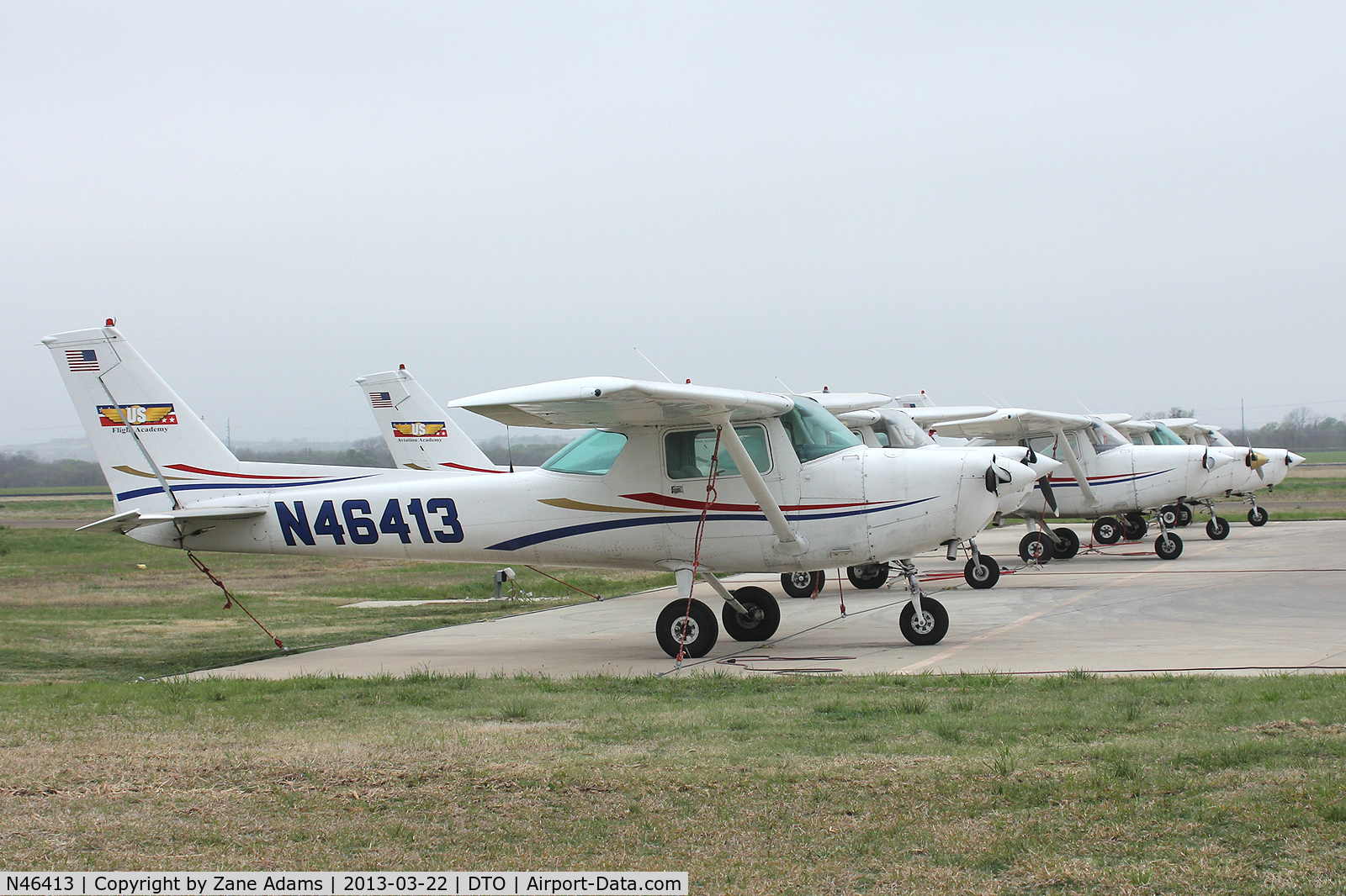 N46413, 1978 Cessna 152 C/N 15283045, At Denton Municipal Airport