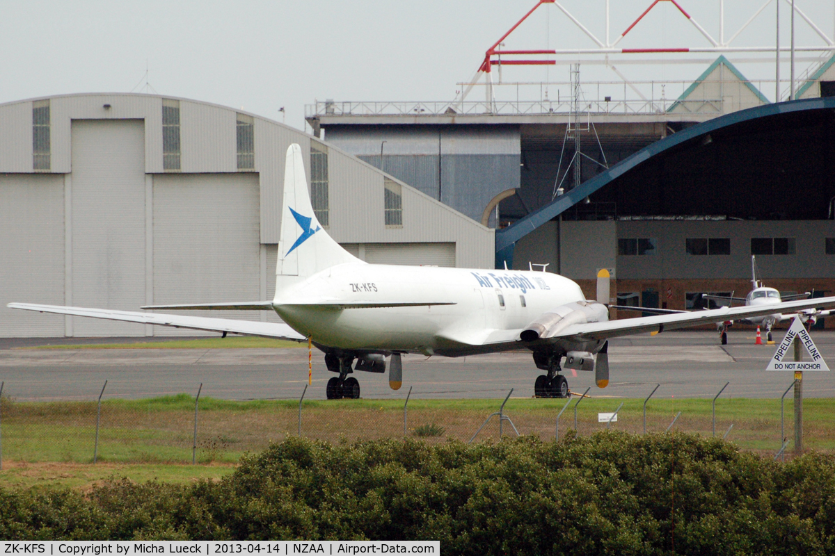 ZK-KFS, Convair VC-131F (R4Y-1) Samaritan C/N 277, At Auckland