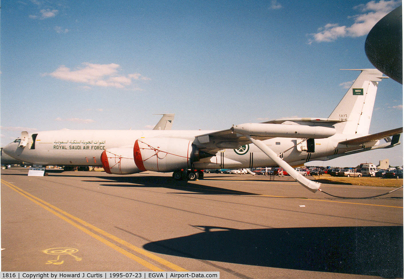1816, 1982 Boeing KE-3A C/N 23427, In the static display.