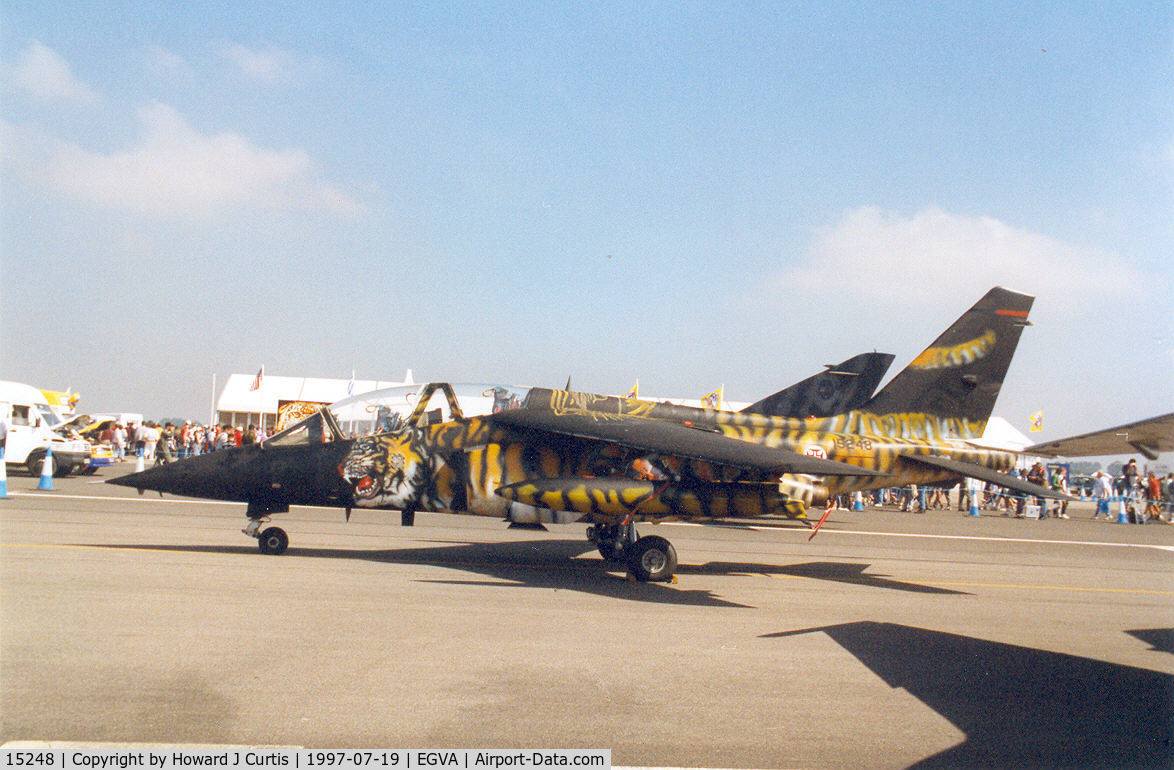 15248, Dassault-Dornier Alpha Jet A C/N 0146, Lovely Tiger Scheme.