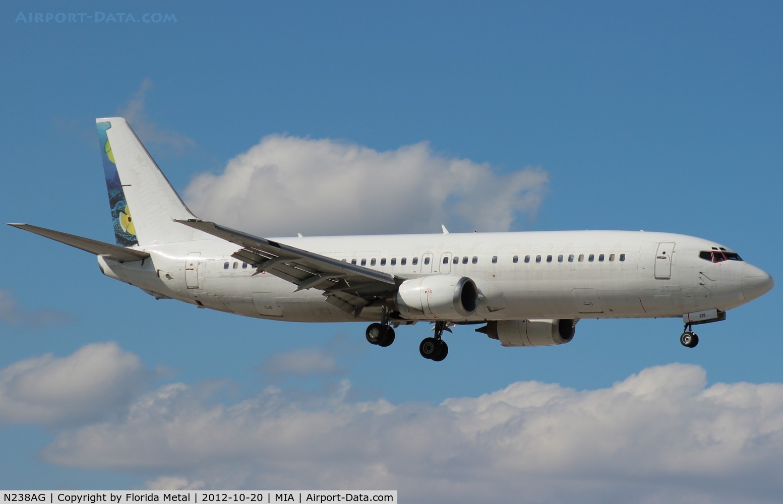 N238AG, 1988 Boeing 737-4Y0 C/N 23866, Fly Guam (Sky King) 737-400