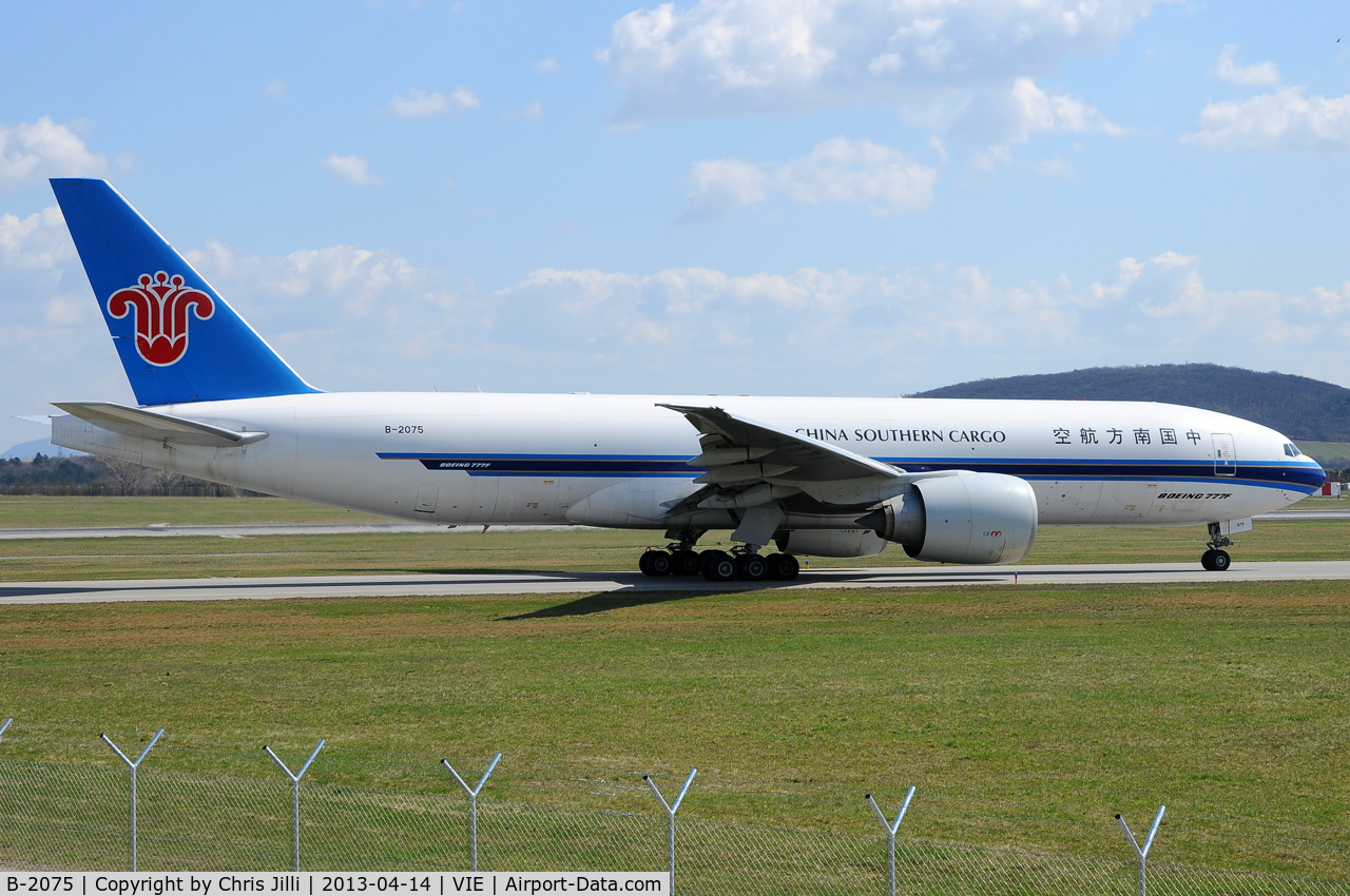 B-2075, 2009 Boeing 777-F1B C/N 37312, China Southern Cargo