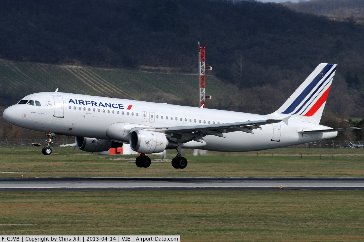 F-GJVB, 1990 Airbus A320-211 C/N 0145, Air France