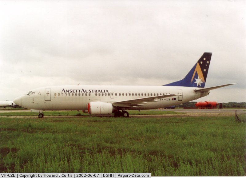 VH-CZE, 1986 Boeing 737-377 C/N 23657, For Jet2.