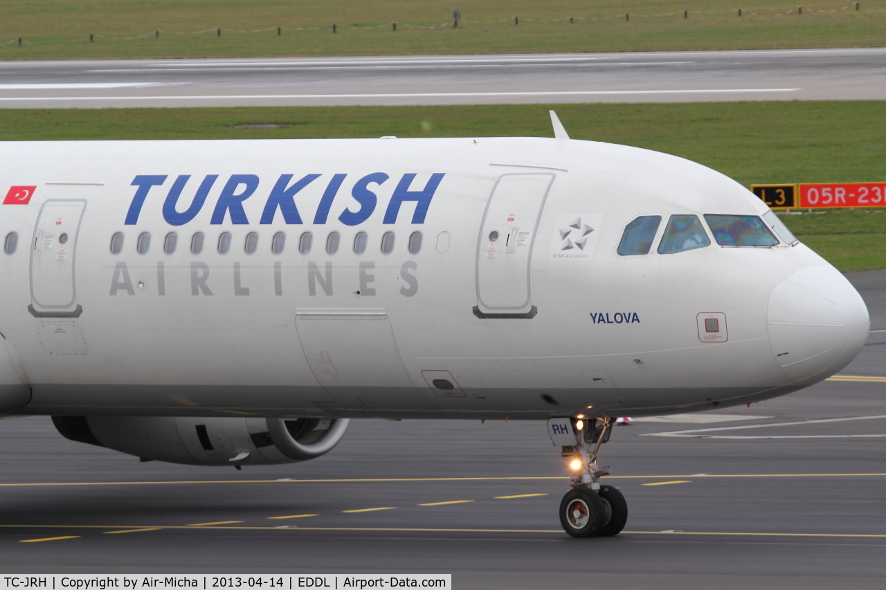 TC-JRH, 2008 Airbus A321-231 C/N 3350, Turkish Airlines, Airbus A321-231, CN: 3350, Aircraft Name: Yalova