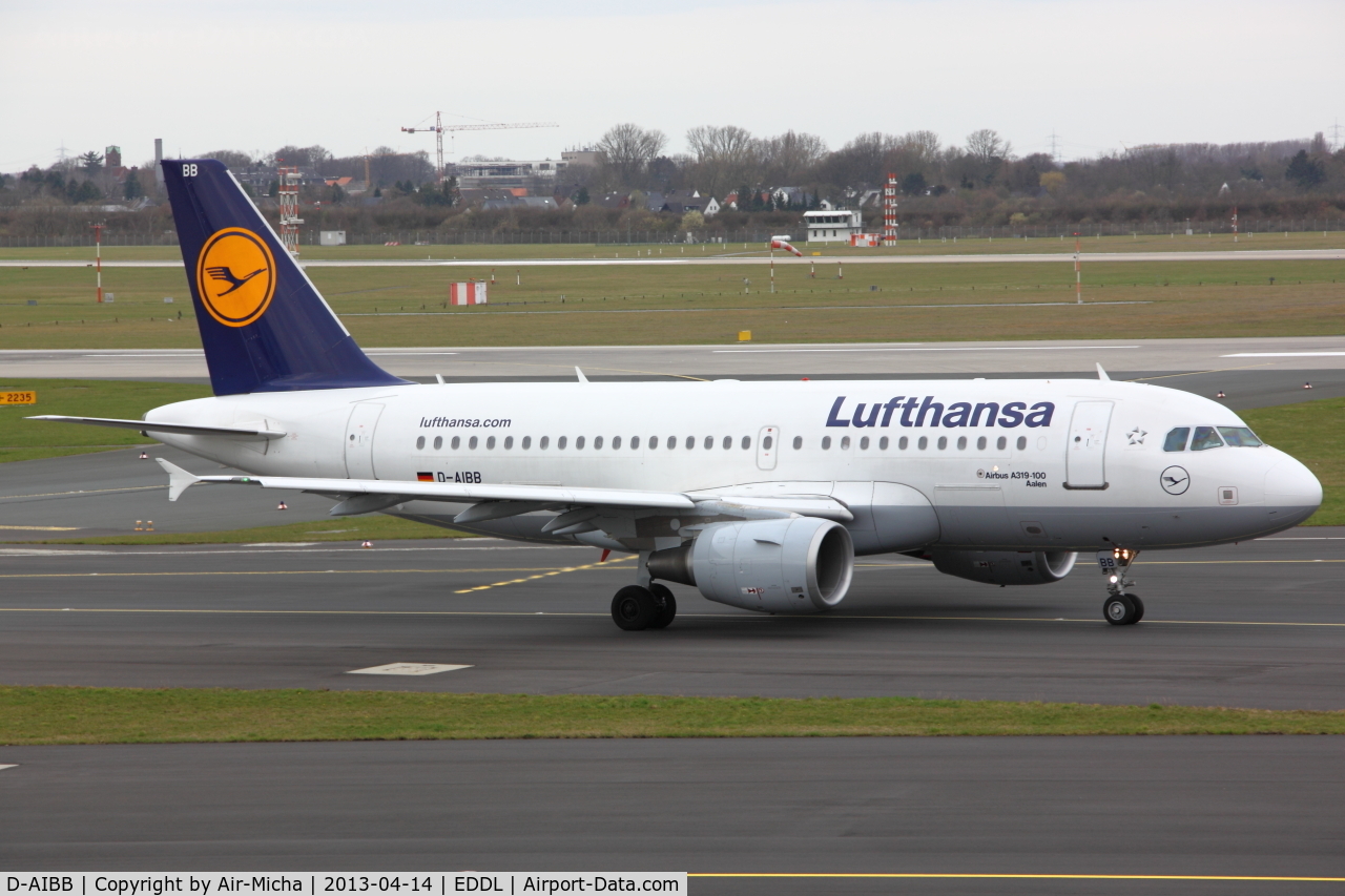 D-AIBB, 2010 Airbus A319-112 C/N 4182, Lufthansa, Airbus A319-112, CN: 4182, Aircraft Name: Aalen